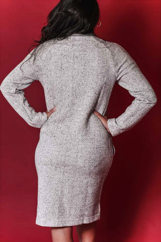 Robe de Chambre boutonnée Grise