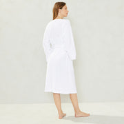 Kimono court coton blanc