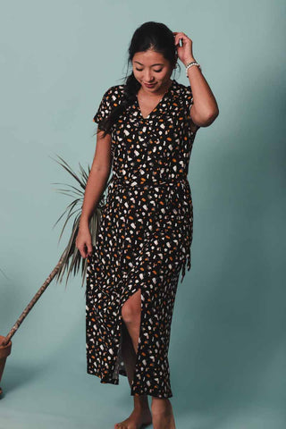 Robe de plage longue Concha