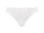 Slip séduction blanc Crystal poésie