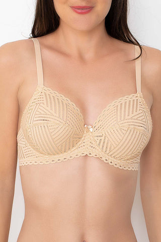 Soutien-gorge emboîtant Tressage Graphique