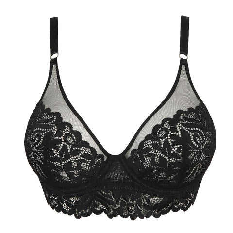 Soutien-gorge bustier noir Elis