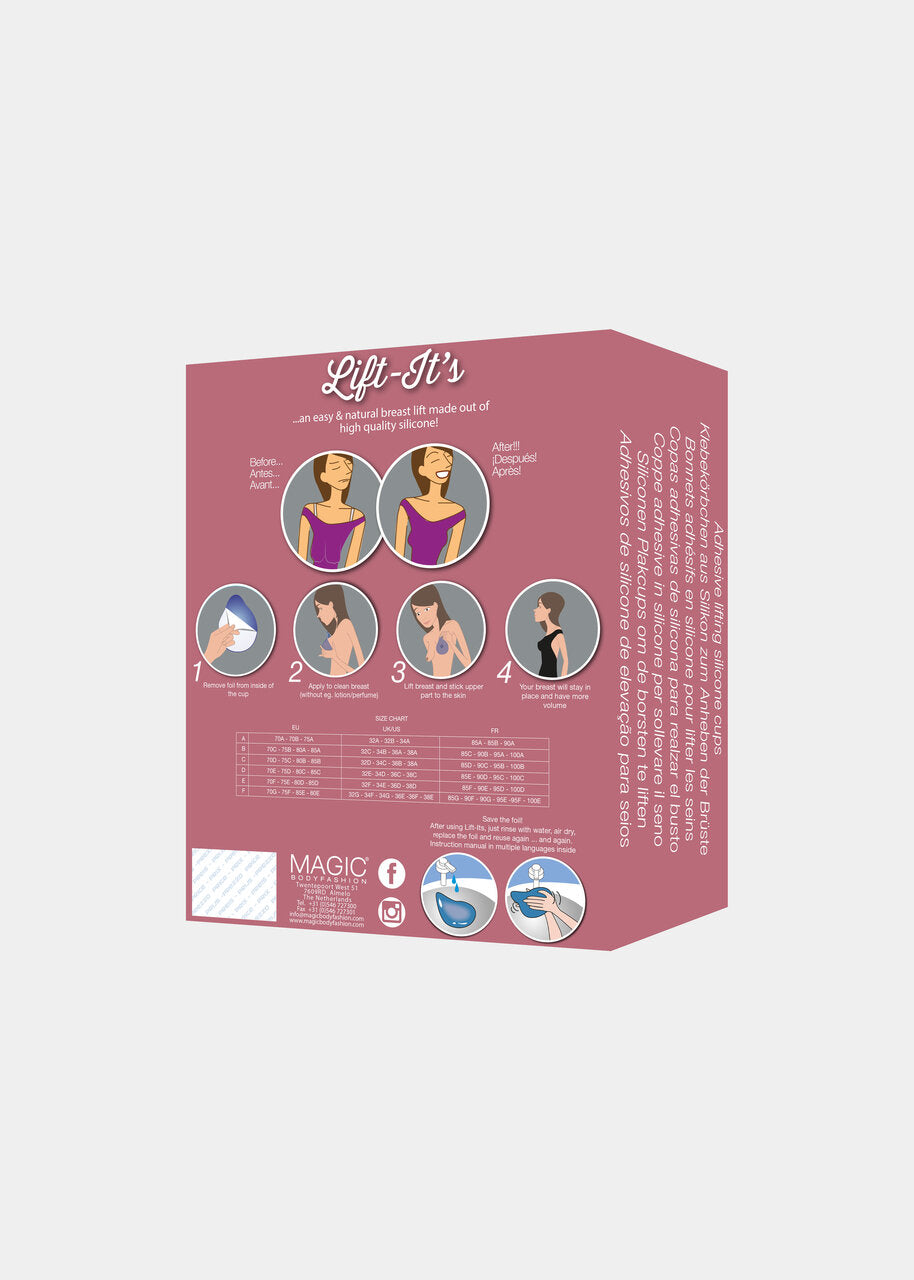 Soutien-gorge autocollant silicone