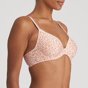 Soutien gorge Balconnet Triangle Rembourrée Benicio pearly pink