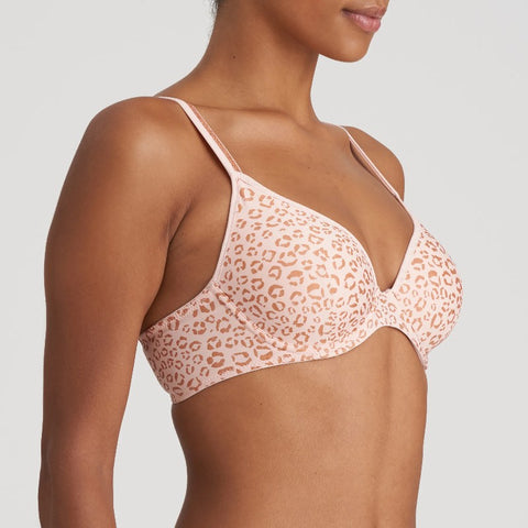 Soutien gorge Balconnet Triangle Rembourrée Benicio pearly pink