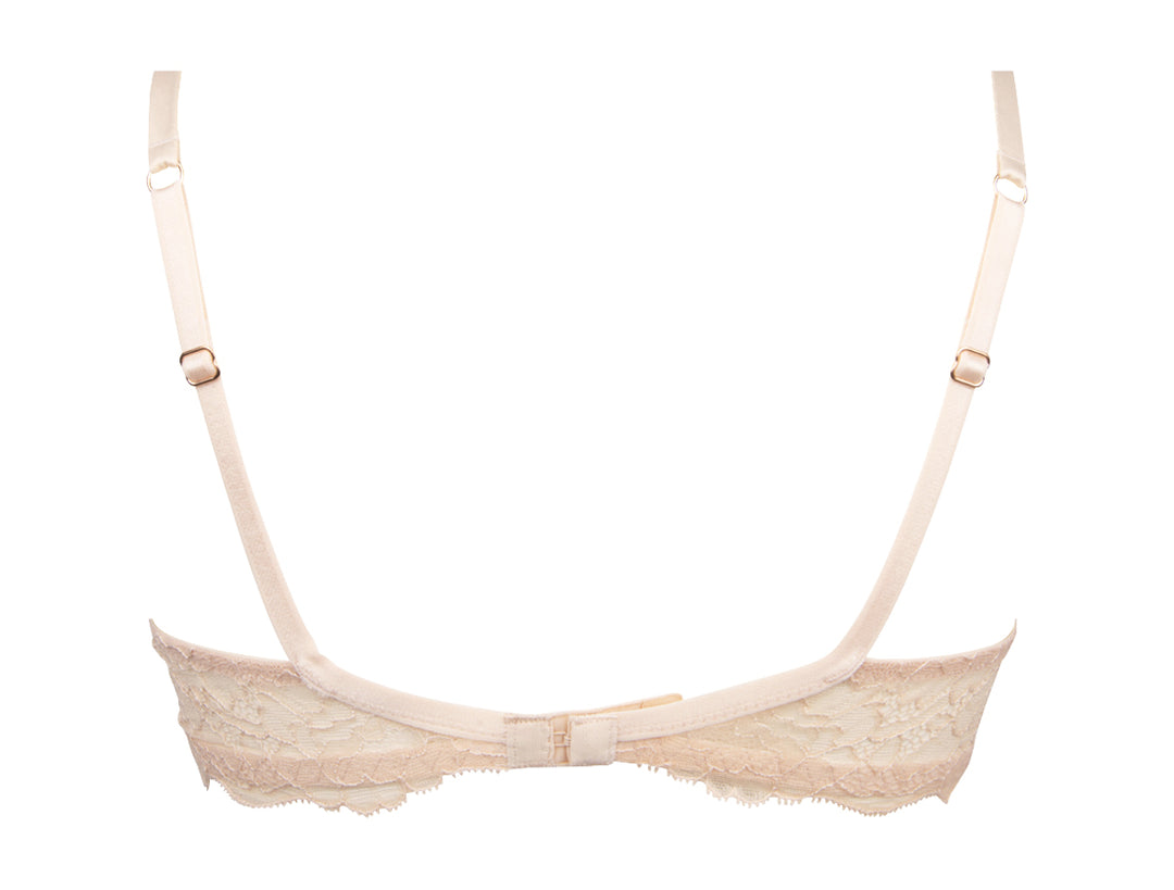 Soutien-gorge armature Sublime en dentelle Nude