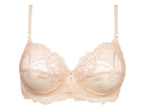 Soutien-gorge armature Sublime en dentelle Nude