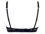 Soutien-gorge emboitant bien être Tressage graphic Marine