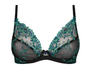 Soutien-gorge triangle glam Secrete Emeraude