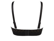 Soutien-gorge sans armature bonnet profond Bijou du jour noir