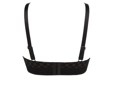Soutien-gorge emboitant bonnet profond Bijou du jour noir