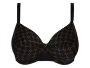 Soutien-gorge emboitant bonnet profond Bijou du jour noir