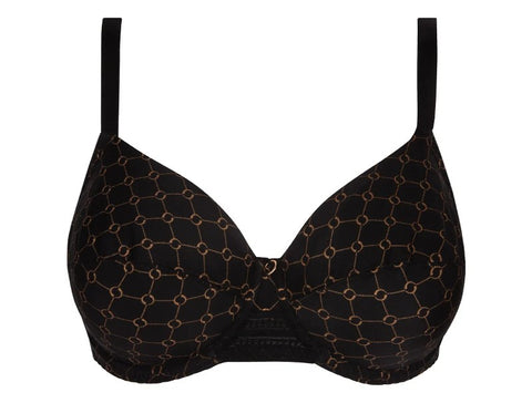 Soutien-gorge emboitant bonnet profond Bijou du jour noir