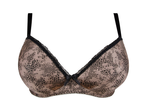 Soutien-gorge triangle sans armatures Faune en Dentelle