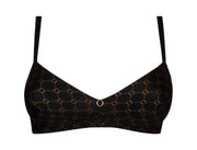 Soutien-gorge sans armature Bijou du jour noir