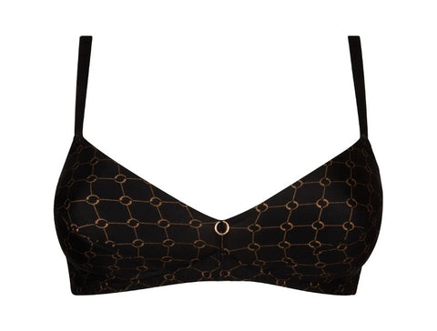 Soutien-gorge sans armature Bijou du jour noir