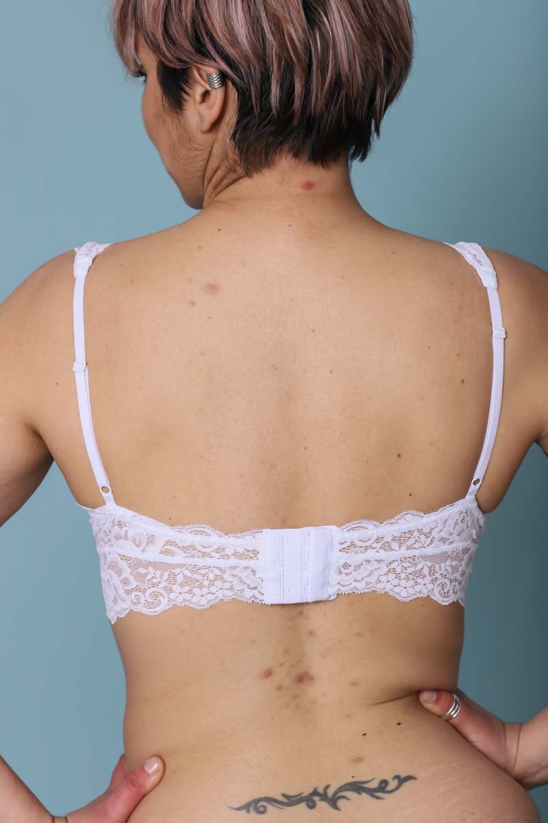 Soutien-gorge sans armature Greta Blanc