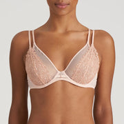 Soutien-gorge armature triangle Danae Pinot Rose