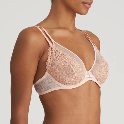 Soutien-gorge armature triangle Danae Pinot Rose