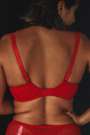 Soutien-gorge triangle coque Epirus rouge