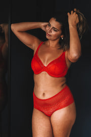 Soutien-gorge triangle coque Epirus rouge