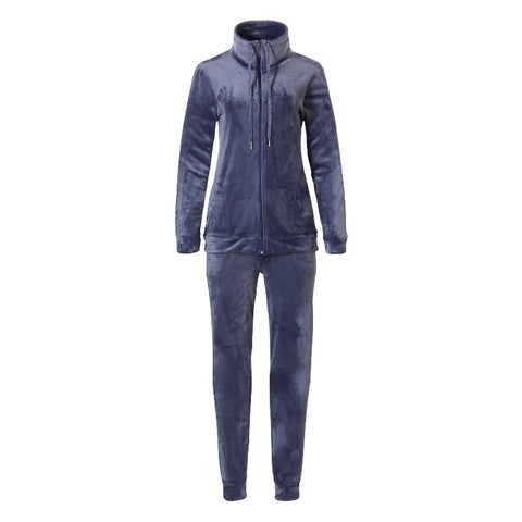 Tenue détente veste gris bleu